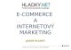 - E-commerce a internetový marketing